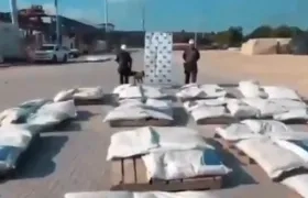 Incautación de 1,6 toneladas de cocaína. 