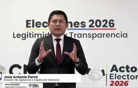 José Antonio Parra, Director de Vigilancia e Inspección Electoral del CNE. 
