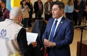 Cristian Quiroz, presidente del CNE.
