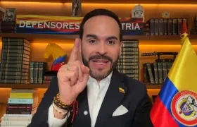 El candidato presidencial Abelardo De La Espriella.