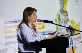 La Defensora del Pueblo, Iris Marín.