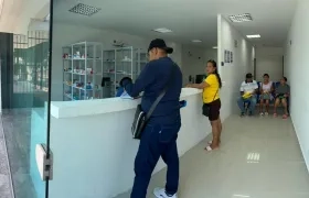 Uno de los puntos de entrega.