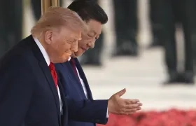 Donald Trump y Xi Jinping.