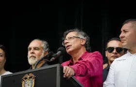 El Presidente Gustavo Petro.