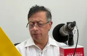 El Presidente Gustavo Petro.
