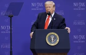 El Presidente de Estados Unidos, Donald Trump.