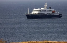 El crucero neerlandés MV Hondius.