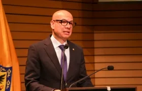 El magistrado Iván Mauricio Lenis, presidente de la Corte Suprema de Justicia.