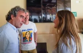 Sergio Fajardo y Paloma Valencia.