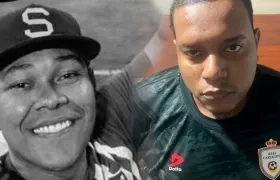 Gabriel Alfredo Acosta Navas y su presunto asesino Jafre José Hernández Julio. 