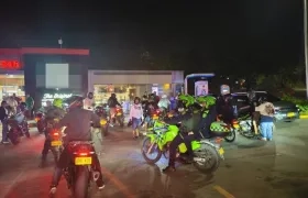 Inmovilización de motocicletas en Puerto Colombia. 