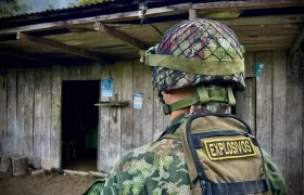 Integrante del Ejército.