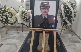 La subteniente Jenyfer Alexandra Marciales Londoño.