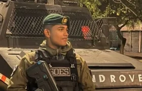 Patrullero Julián David Benítez Zárate.