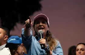 La candidata presidencial Paloma Valencia.