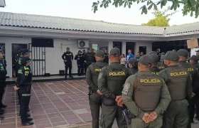 La policía hará presencia en el departamento.