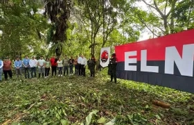 Imágenes de la liberación de los secuestrados. 