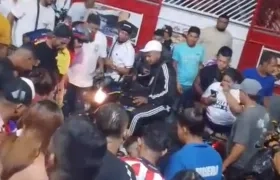 Lugar del asesinato en San Luis