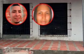 Lugar donde sucedió el doble crimen en Soledad.