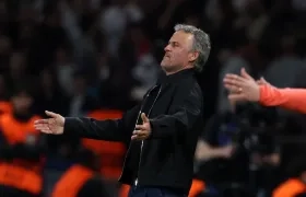 El técnico español Luis Enrique Martínez, entrenador del PSG.
