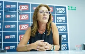 Luisa Fernanda Villegas, candidata vicepresidencial.