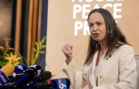 La líder opositora de Venezuela estará visitando países de Latinoamérica.