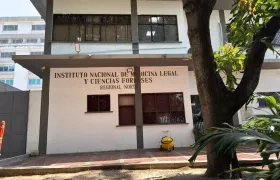Sede de Medicina Legal, en Barranquilla. 