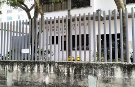 Fachada de Medicina Legal de Barranquilla.