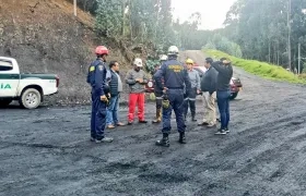 Lugar donde se encuentra la mina.