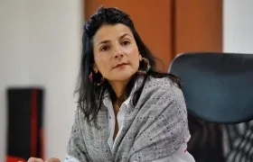 La ministra (e) Irene Vélez Torres. 