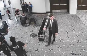 Momento del ataque.