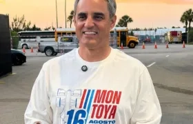 El expiloto de Fórmula 1, Juan Pablo Montoya.