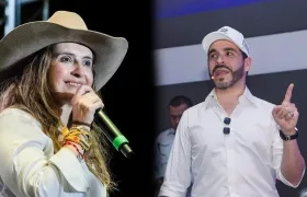 Paloma Valencia y Abelardo De La Espriella.
