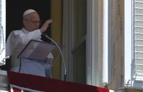 Papa León XLV en la solemnidad de la Santísima Trinidad. 