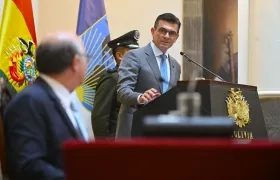 El presidente de Bolivia, Rodrigo Paz.