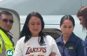 Ana Milena Álvarez Aguirre, alias 'Pelirroja'.