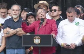 El Presidente colombiano, Gustavo Petro.