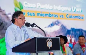 El Presidente Gustavo Petro.