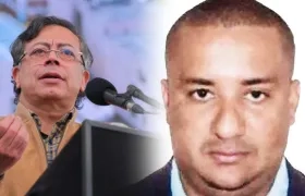 Presidente Gustavo Petro y alias 'Chiquito Malo'. 