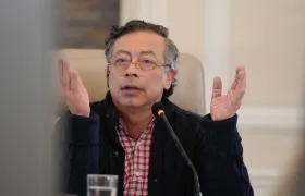 El Presidente Gustavo Petro.