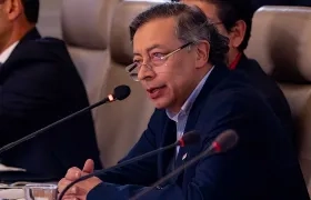 Gustavo Petro, presidente de Colombia. 