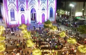 Plaza de San Nicolás en 'Noches de Centro'.