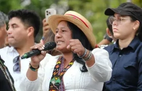 Aida Quilcué, fórmula vicepresidencial de Iván Cepeda.