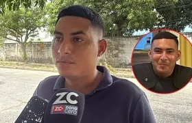 Raufit Enrique Bonett, hermano escolta asesinado en balacera del Norte. 