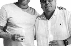 Roger Mauricio Devia y Fabián Cubarral.