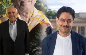 Ernesto Samper e Iván Cepeda. 
