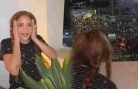 Shakira en Copacabana.