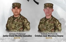 Los soldados muertos.