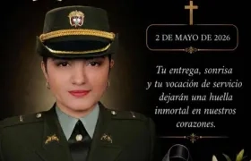La subteniente Jenyfer Alexandra Marciales Londoño.