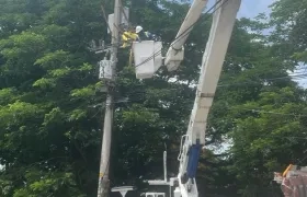 Trabajos de mantenimiento de Air-e